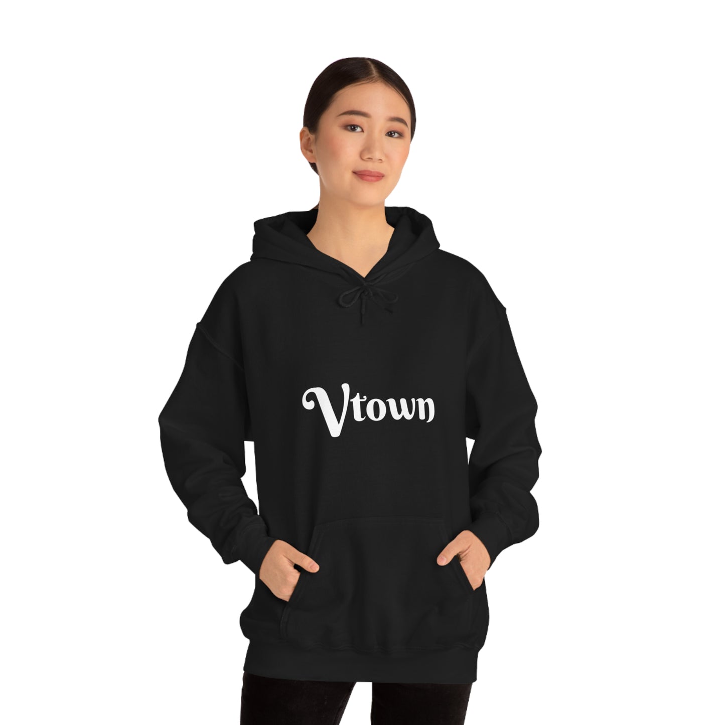 Vtown Visalia Town California Central Valley Tulare County LO Hooded Sweatshirt