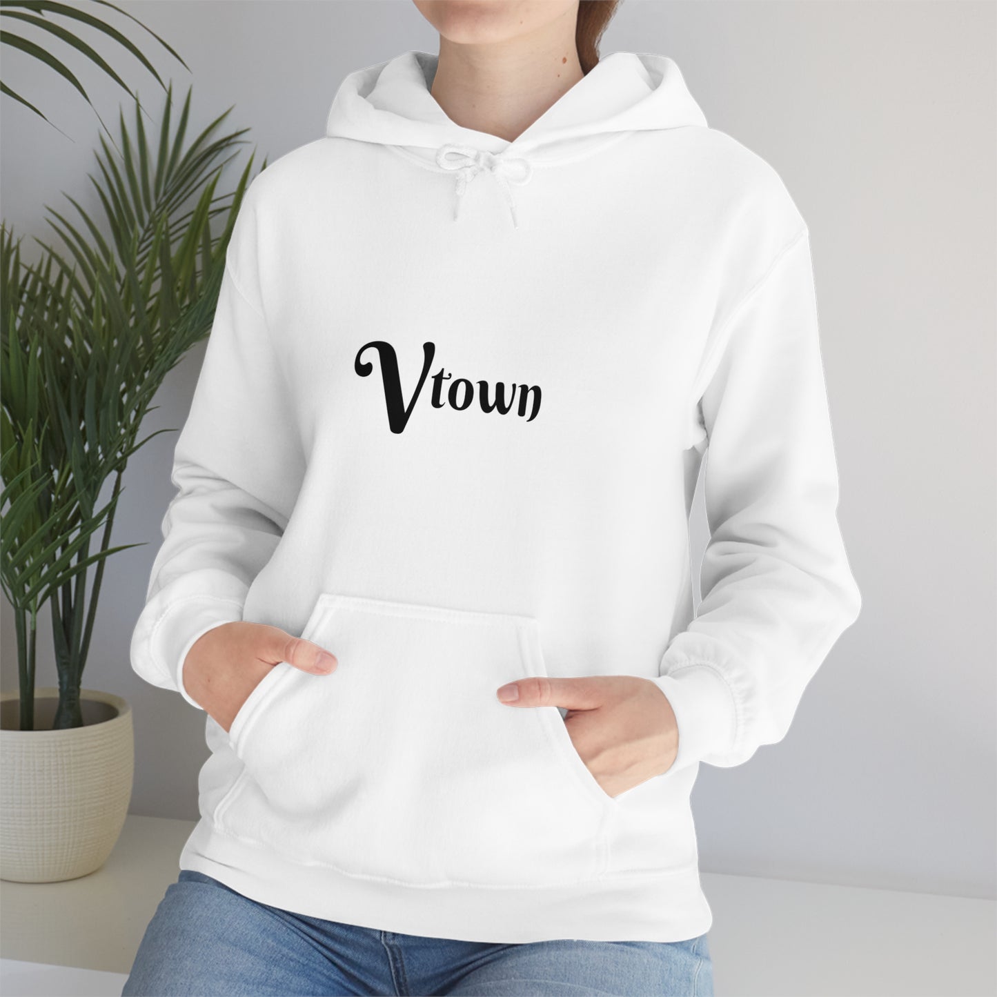 Vtown Visalia Town California Central Valley Tulare County LO Hooded Sweatshirt