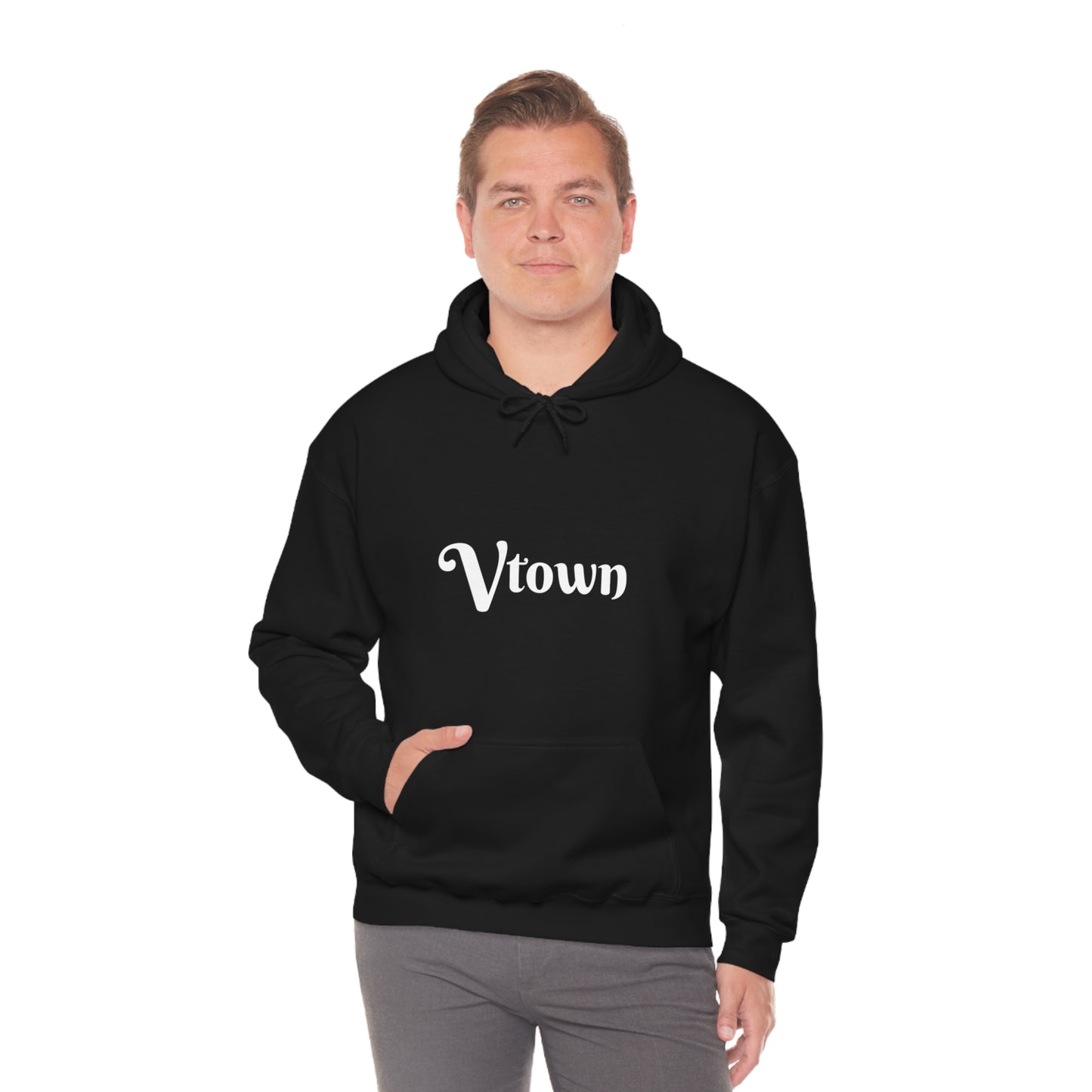 Vtown Visalia Town California Central Valley Tulare County LO Hooded Sweatshirt