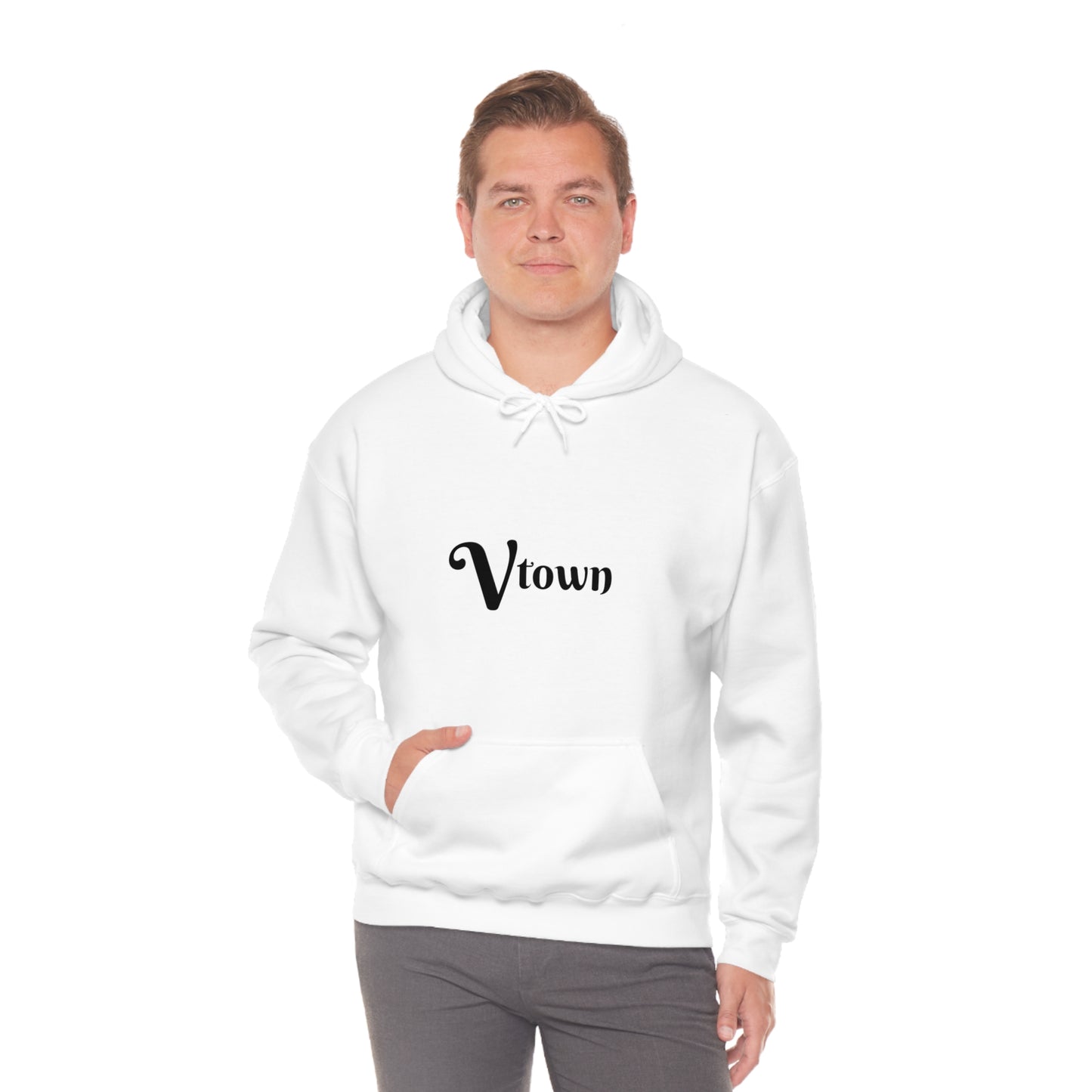 Vtown Visalia Town California Central Valley Tulare County LO Hooded Sweatshirt