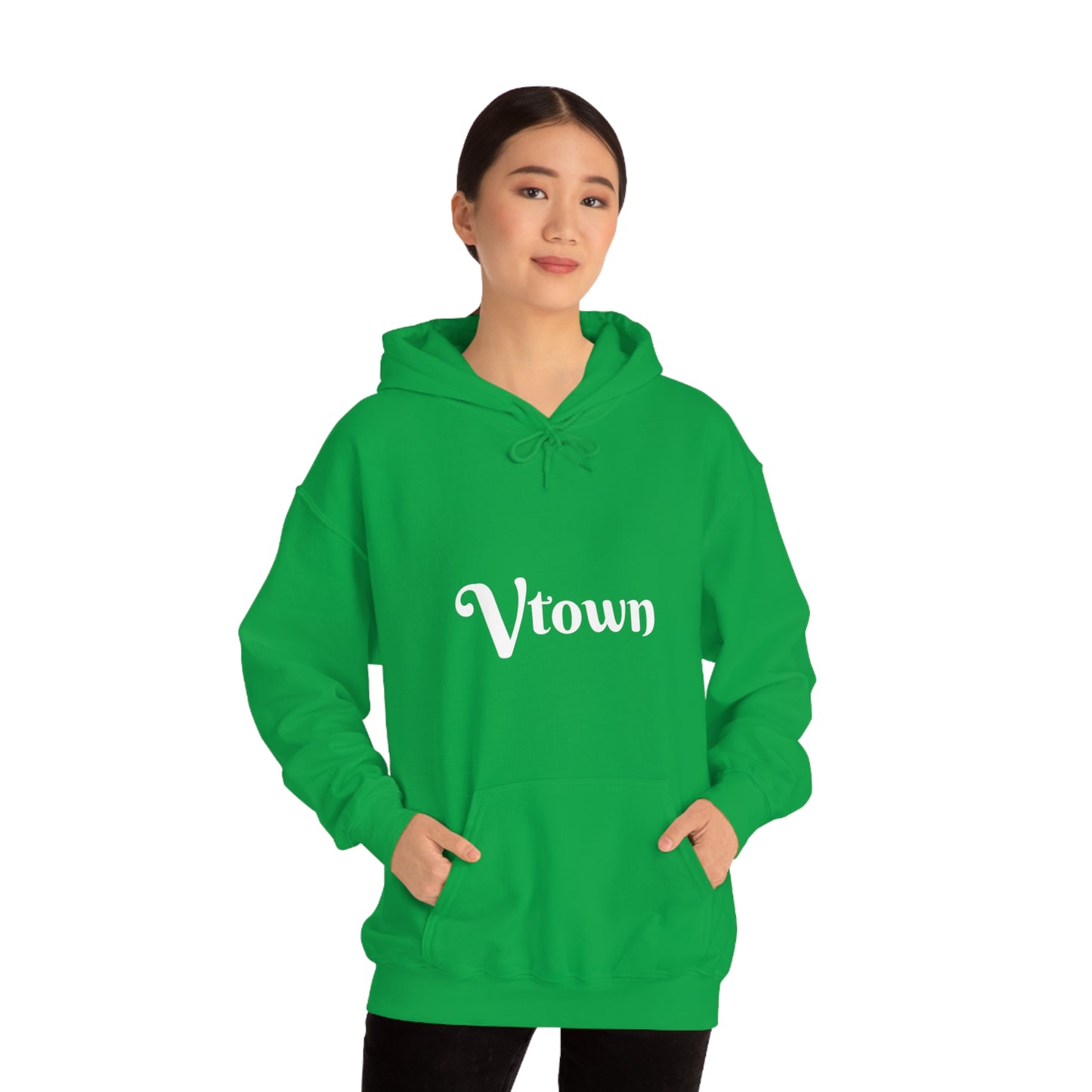 Vtown Visalia Town California Central Valley Tulare County LO Hooded Sweatshirt