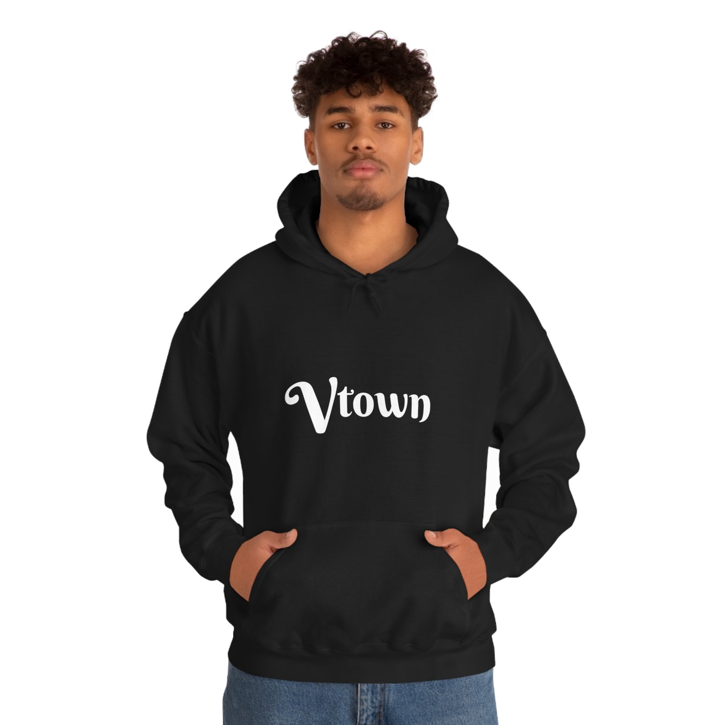 Vtown Visalia Town California Central Valley Tulare County LO Hooded Sweatshirt