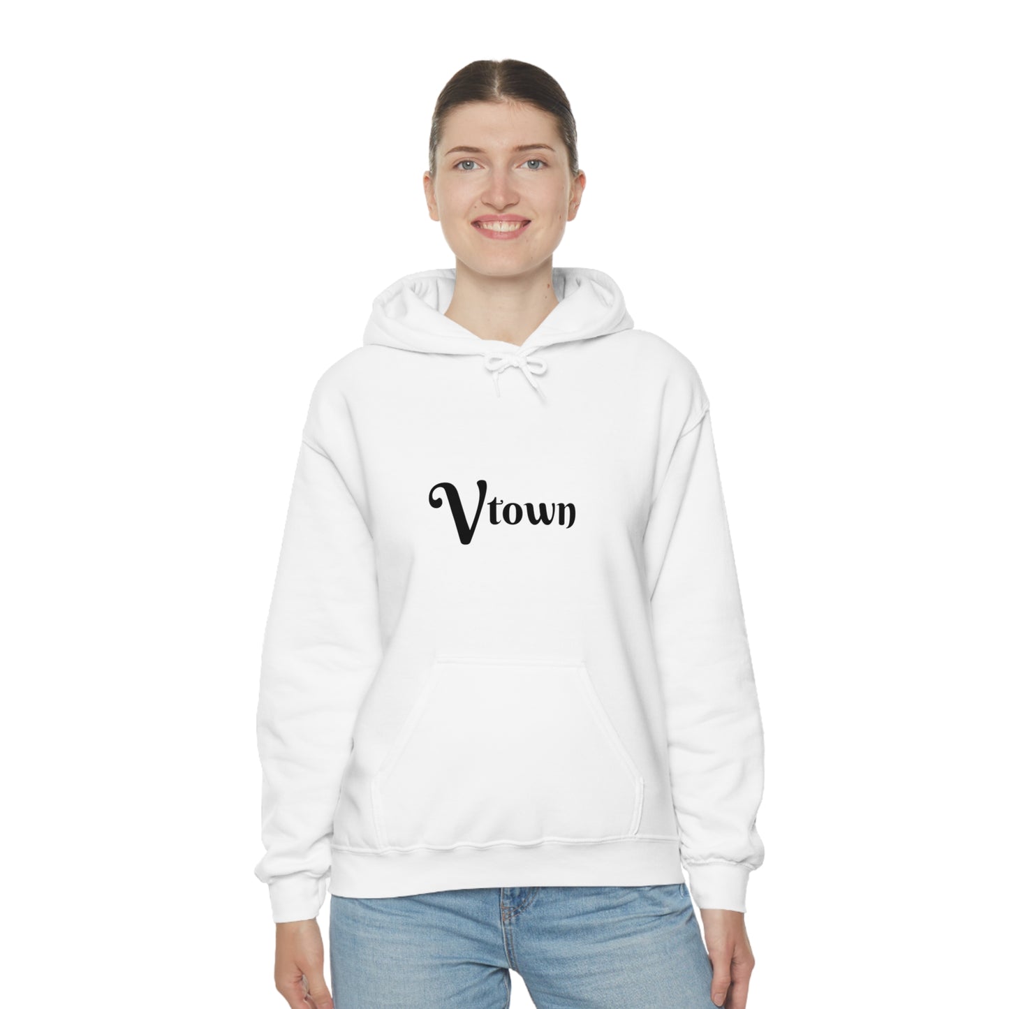 Vtown Visalia Town California Central Valley Tulare County LO Hooded Sweatshirt