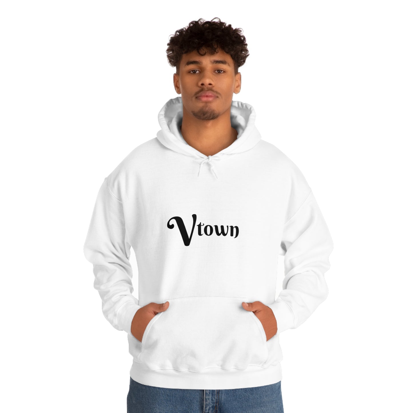 Vtown Visalia Town California Central Valley Tulare County LO Hooded Sweatshirt