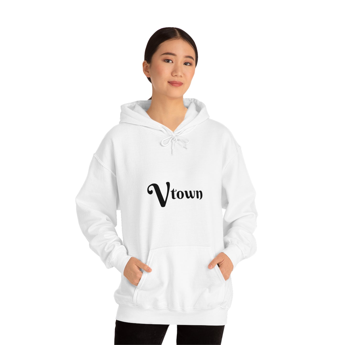 Vtown Visalia Town California Central Valley Tulare County LO Hooded Sweatshirt